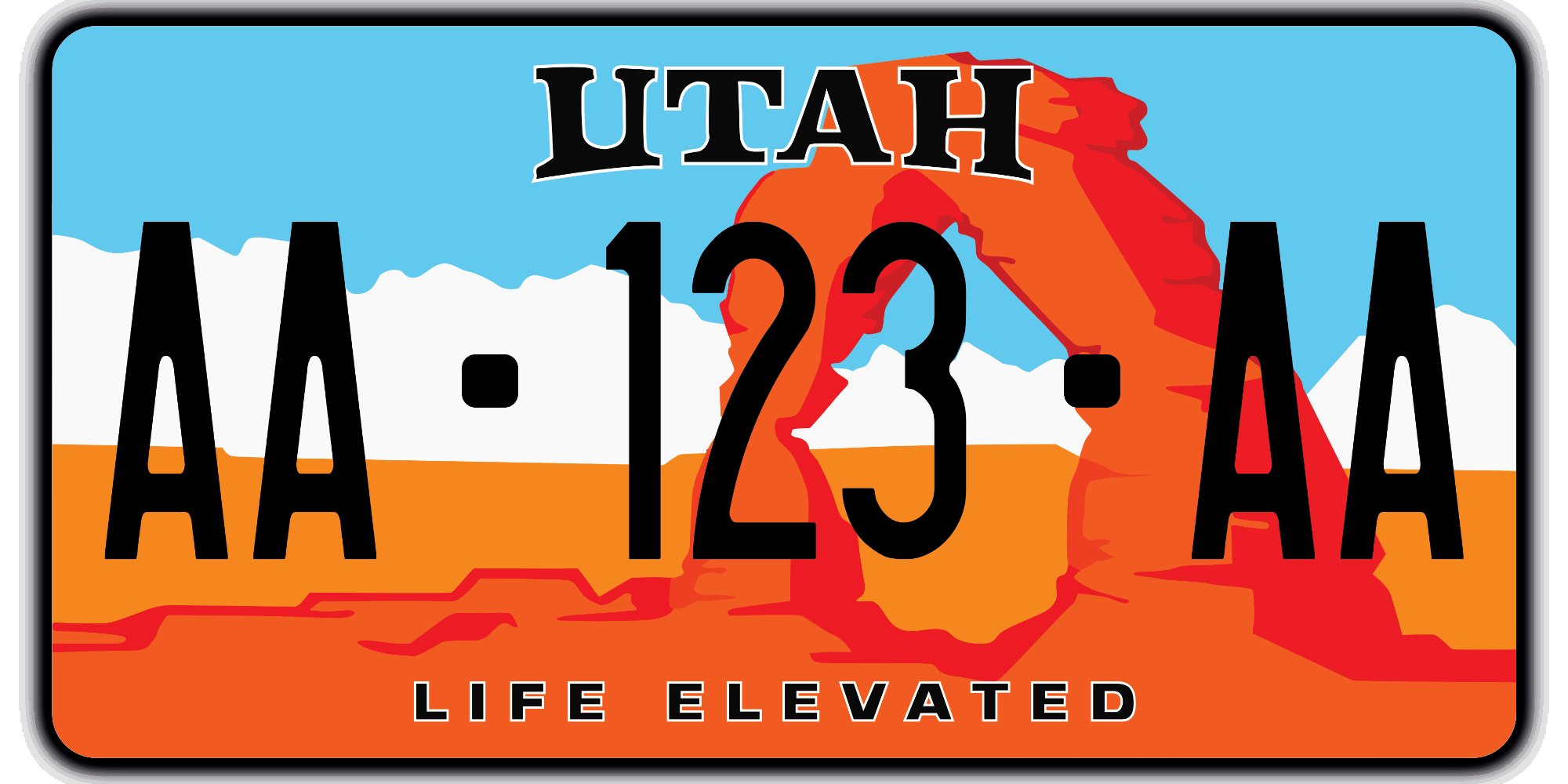 Plaque US Utah