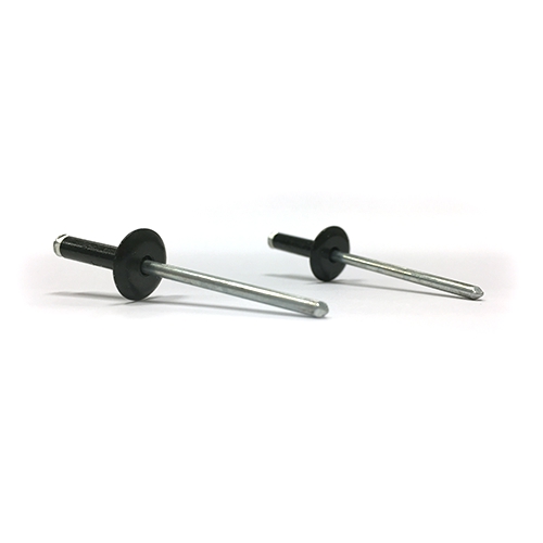 Lot de 2 rivets noirs