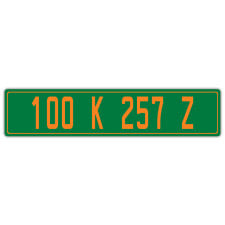 Plaques immatriculation et accessoires Ref. 12/20300420 Support plaque  immatriculation Moto Inox