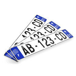 Plaques Auto Homologuées