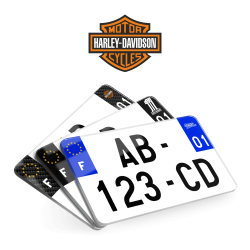 Plaques Moto Harley Davidson