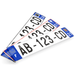 Plaques Immatriculation AUTO