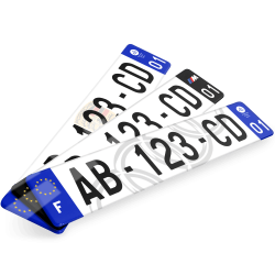 Plaque Auto par marque de voiture