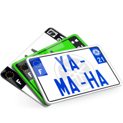 Plaques Immatriculation CYCLO