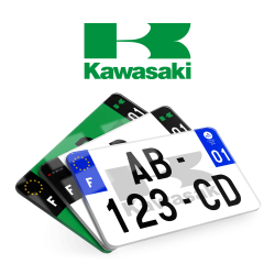 Plaques Moto Kawasaki