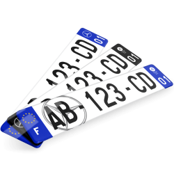 Plaques Auto Mercedes