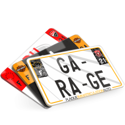 Plaques Moto Personnalisées