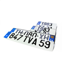 Plaque Immatriculation Voiture Pas Cher