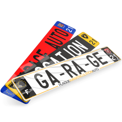 Plaques Auto Personnalisées