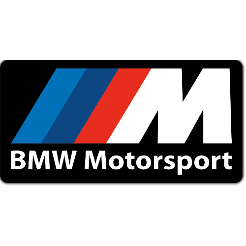 Drapeau/Bannière BMW Motorsport /M - Tissu 90x150 Cm - À Oeillets - Pour Intérieur/extérieur