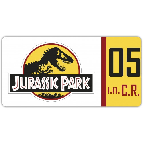 Plaque décorative Jurassic Park 30x15 cm ref.30X15FJURASSIC