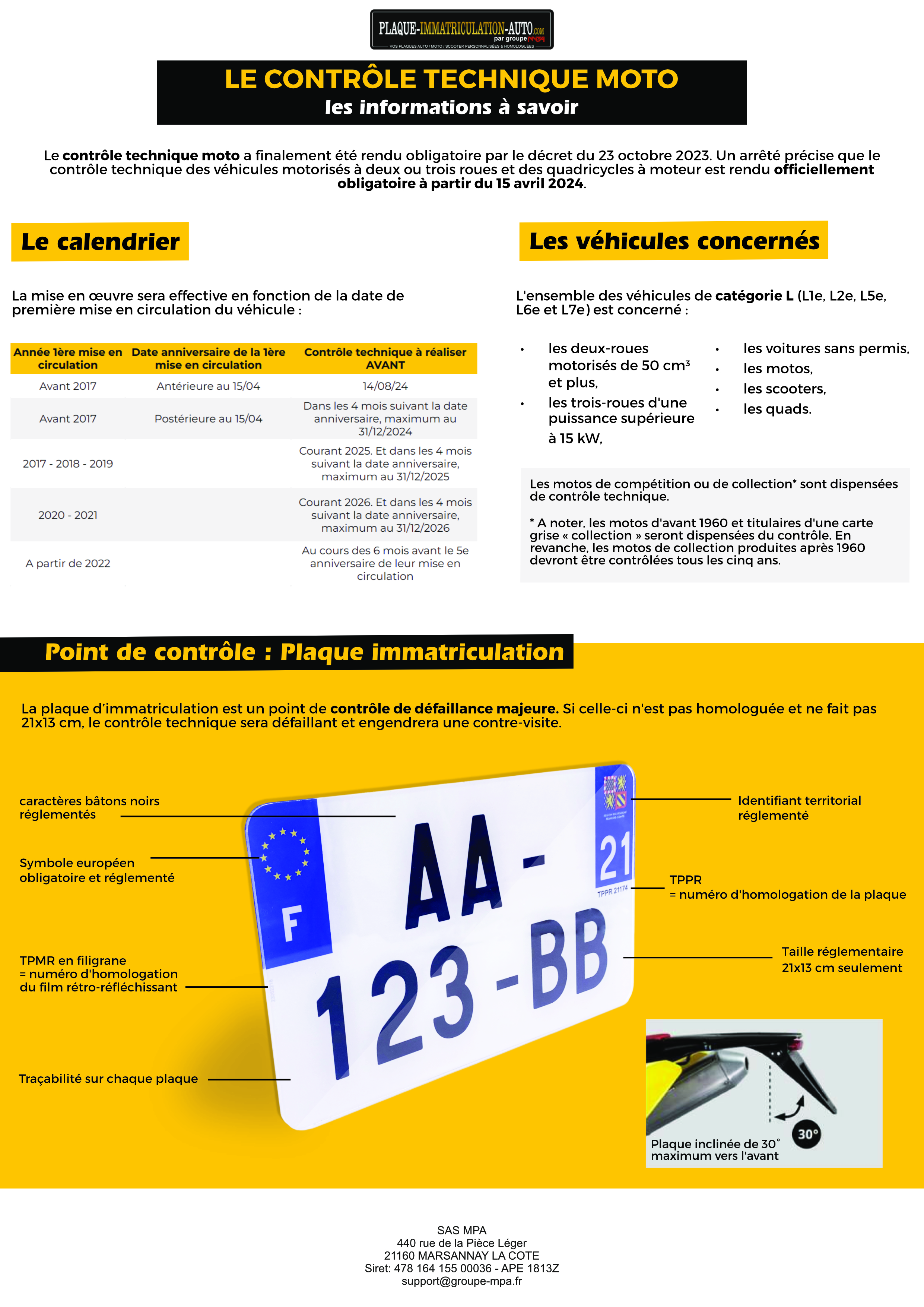 Controle technique moto