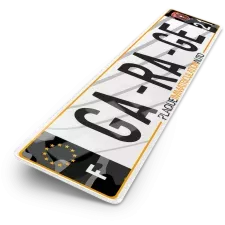Plaque immatriculation voiture