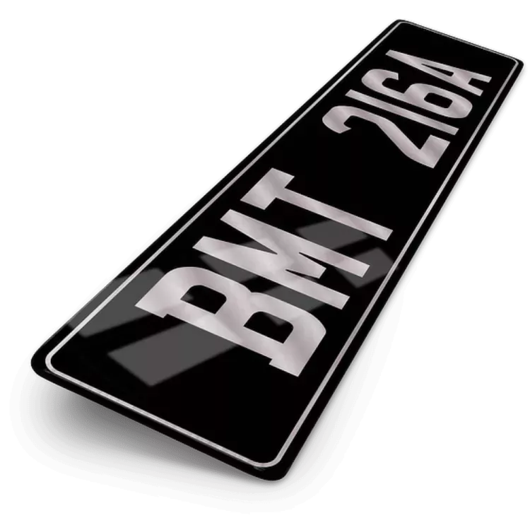 2 PIÈCE SUPPORT de Plaque D'Immatriculation Chrome - Brossé Voiture D'Arrêt EUR 17,01 - FR