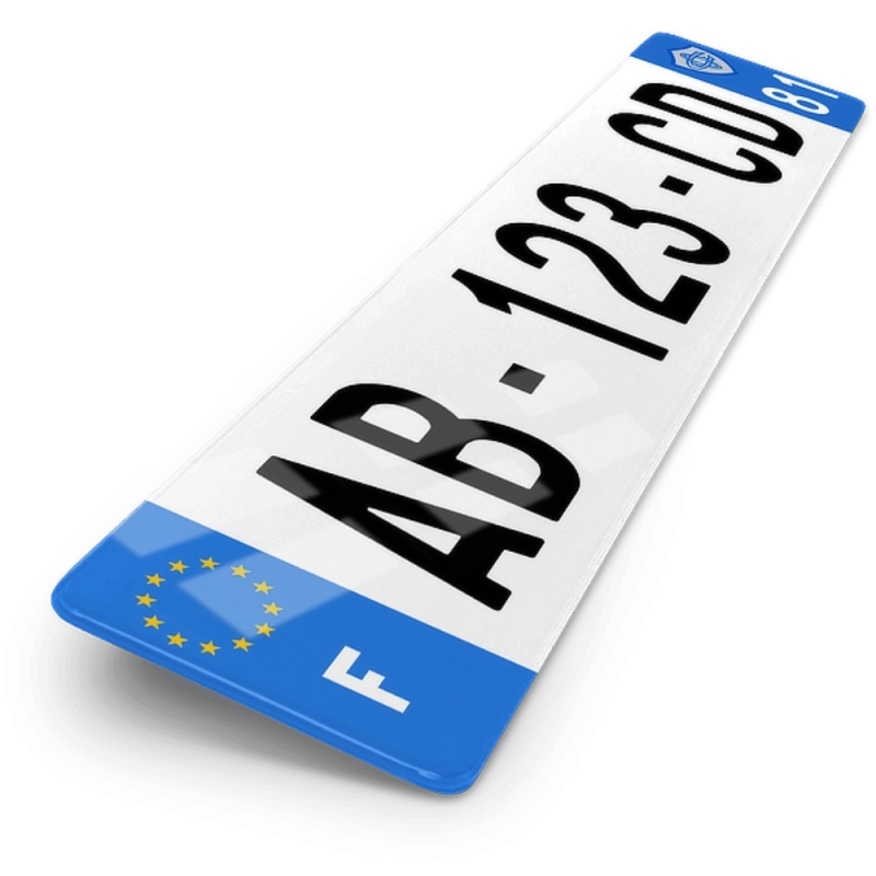 Plaque Auto 52x11 cm - Rugby Top14 - Castres Olympique Plaque Auto 52x11 cm - Rugby Top14 - Castres Olympique