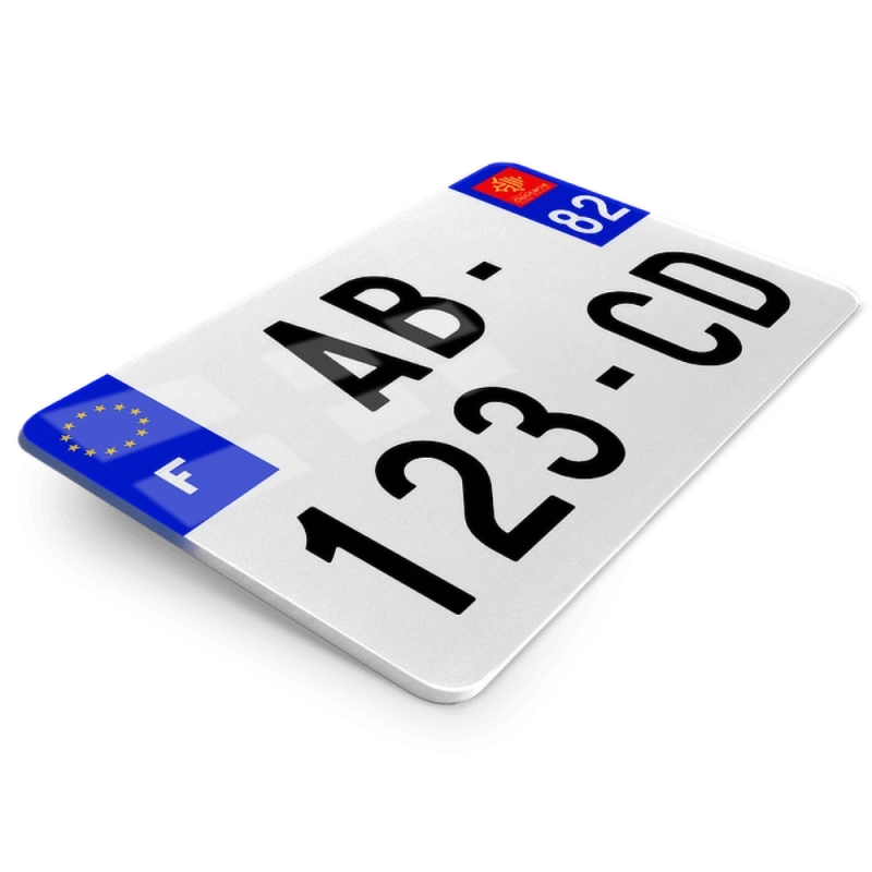 Plaques d'immatriculation 4X4 - 275x200 - 82 - Tarn-et-Garonne Plaques d'immatriculation 4X4 - 275x200 - 82 - Tarn-et-Garonne