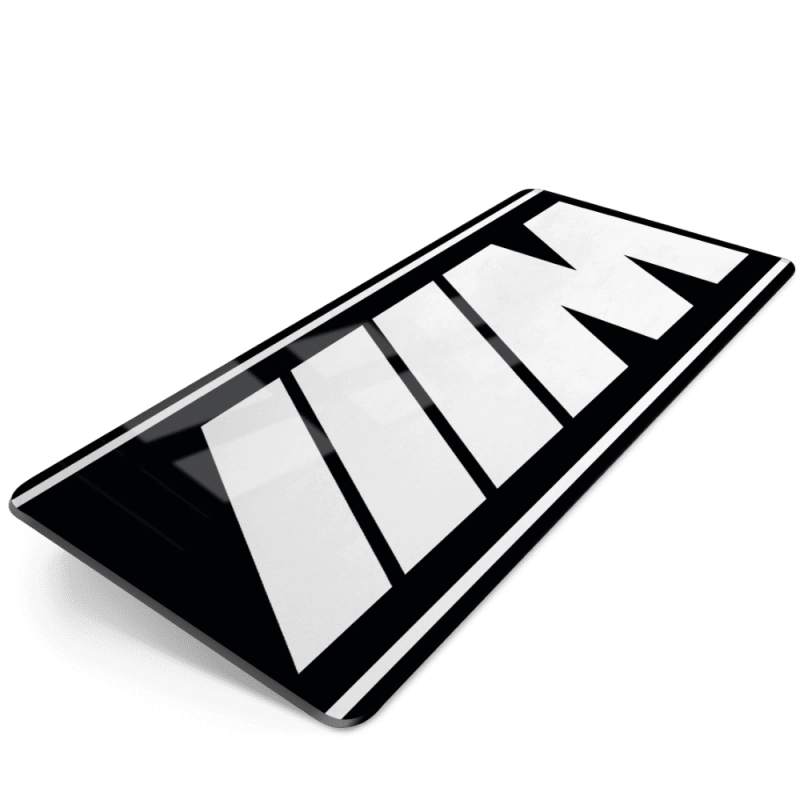 Plaque décorative BMW M 30x15 cm