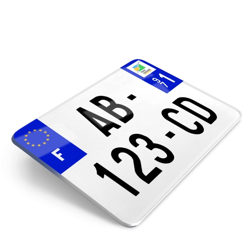 Plaques d'immatriculation MOTO - 170x130 - 971 - Guadeloupe (Non-Homologuée) Plaques d'immatriculation MOTO - 170x130 - 971 - Guadeloupe (Non-Homologuée)