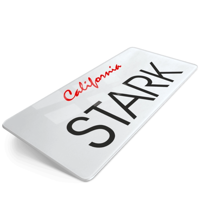 Plaque Décorative Iron Man Stark 30x15 cm
