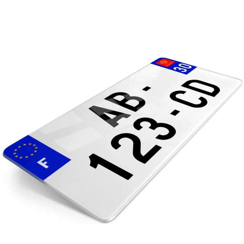 Plaques d'immatriculation USA - 300x150 - 30 - Gard Plaques d'immatriculation USA - 300x150 - 30 - Gard