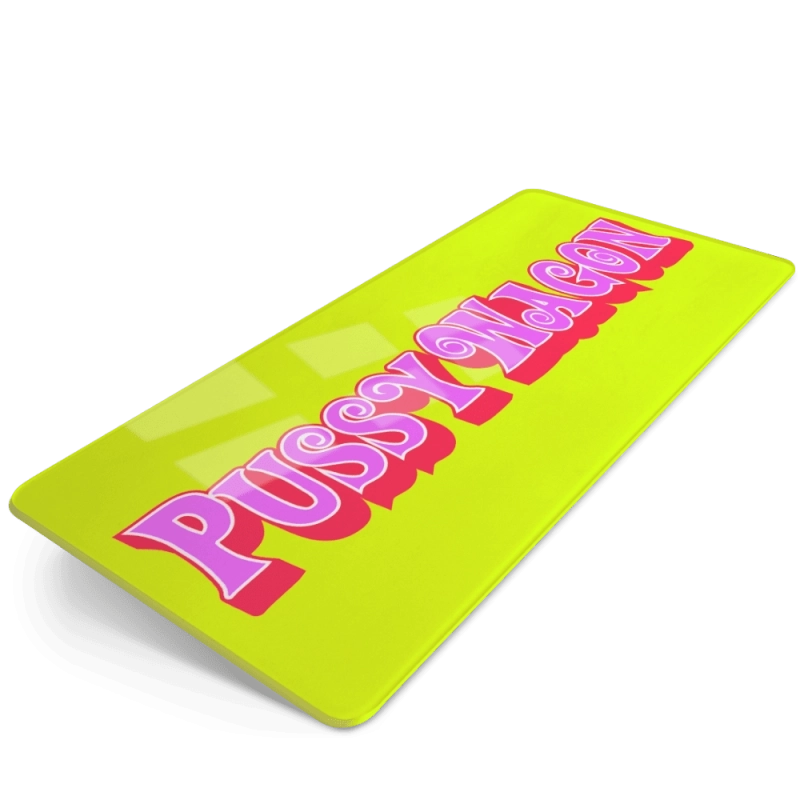 Plaque décorative Pussy Wagon Kill Bill 30x15 cm