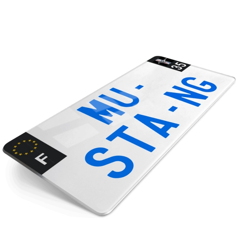 PLAQUE AUTO 300x150 - Côtés noirs