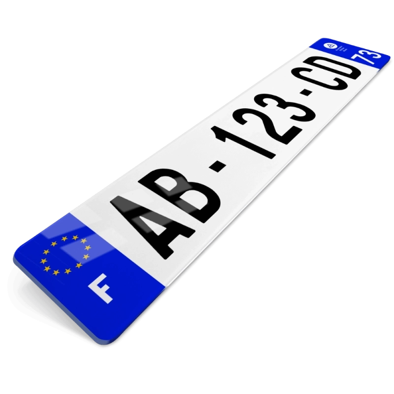 Plaques d'immatriculation AUTO - 455x100 - 73 - Savoie Plaques d'immatriculation AUTO - 455x100 - 73 - Savoie