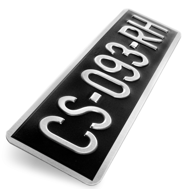 Plaque Immatriculation Collection Moto 27.5x7.5 cm Plaque Immatriculation Collection Moto 27.5x7.5 cm