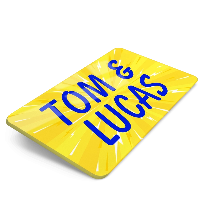 Plaque Moto 21x13 cm - Manga Eclairs jaunes Plaque Moto 21x13 cm - Manga Eclairs jaunes