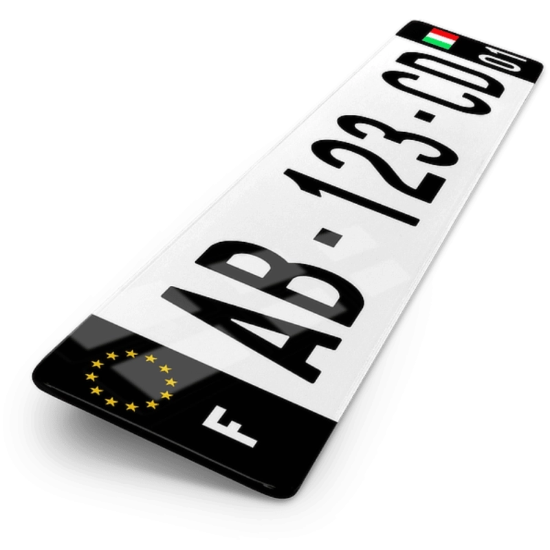 Plaque Auto 52x11 cm - PAYS Italie Plaque Auto 52x11 cm - PAYS Italie