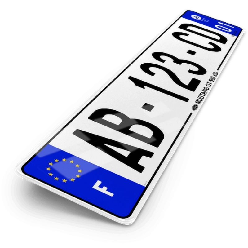 Plaque Immatriculation Auto 52x11 cm - Ford Plaque Immatriculation Auto 52x11 cm - Ford