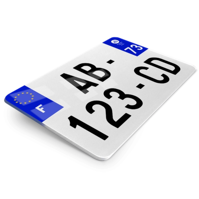 Plaques d'immatriculation 4X4 - 275x200 - 73 - Savoie Plaques d'immatriculation 4X4 - 275x200 - 73 - Savoie