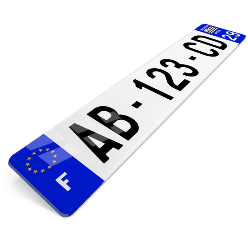 Plaques d'immatriculation AUTO - 455x100 - 29 - Finistère Plaques d'immatriculation AUTO - 455x100 - 29 - Finistère