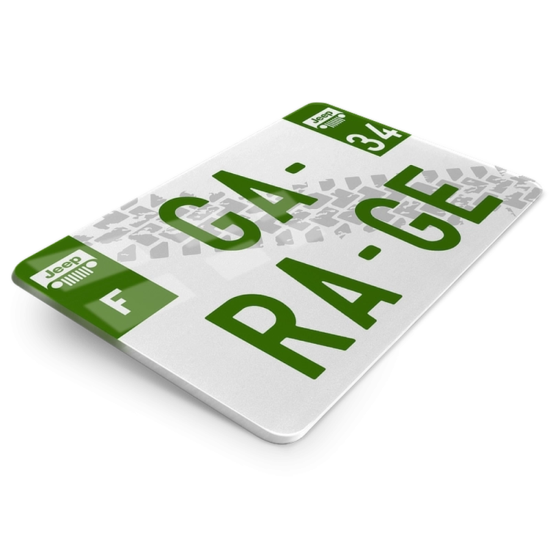 PLAQUE AUTO 27.5x20 cm (100% Personnalisée)