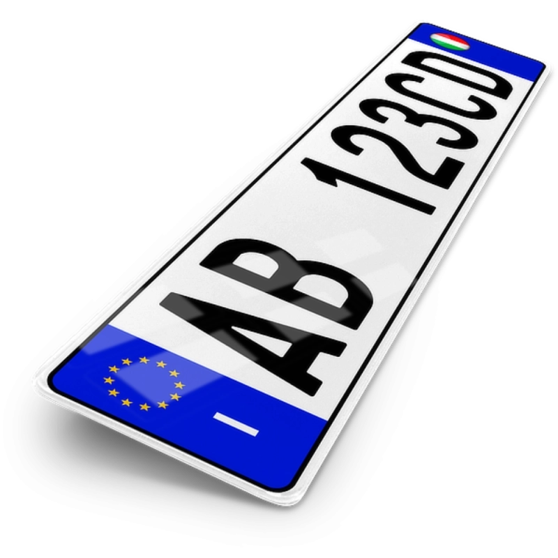 Plaque Auto 52x11 cm - PAYS Italie 2 Plaque Auto 52x11 cm - PAYS Italie 2