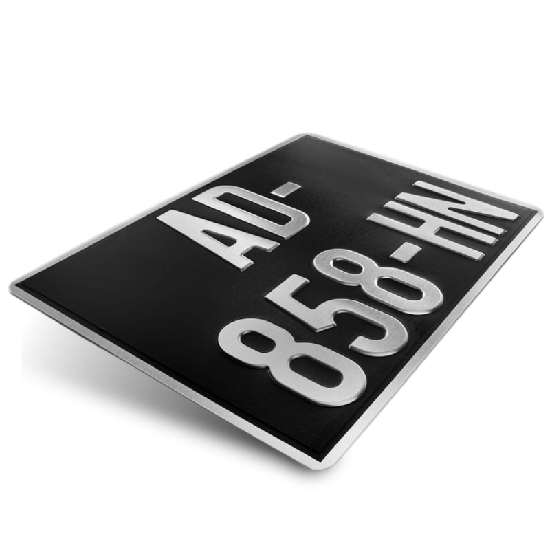 Plaque Immatriculation Collection Auto 27.5x20 cm