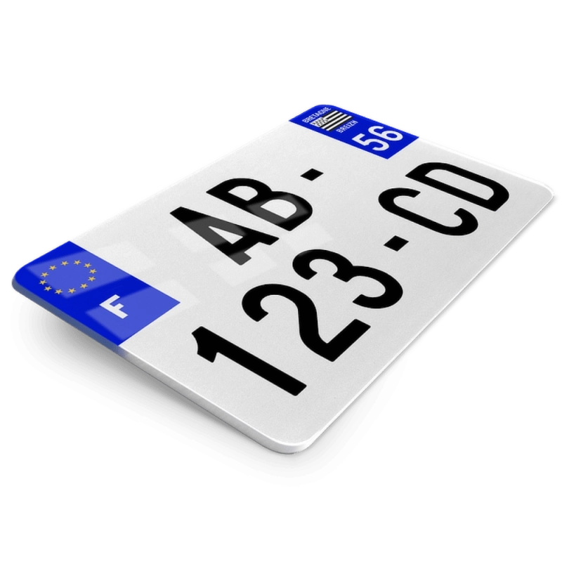 Plaques d'immatriculation 4X4 - 275x200 - 56 - Morbihan Plaques d'immatriculation 4X4 - 275x200 - 56 - Morbihan